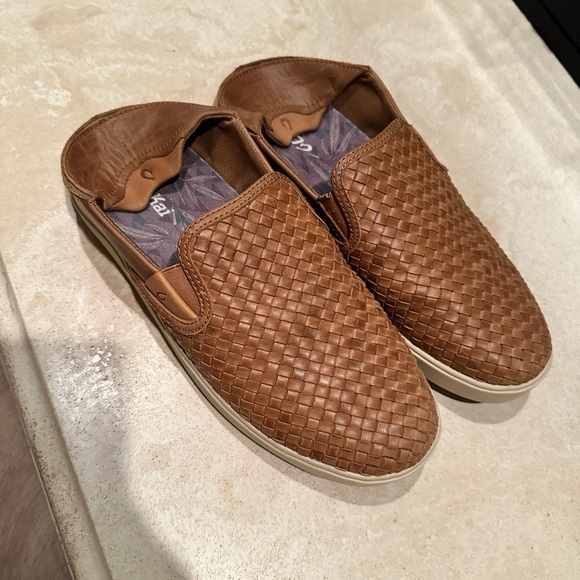 Men’s Olukai Lae’’ahi Lauhala Shoes - Picture 2 of 10